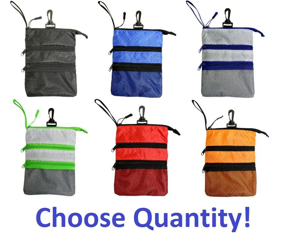 Caddy Pouch Golf Ditty Bag Wholesale Bulk Discount Tee Prize Tournament Gift Lot