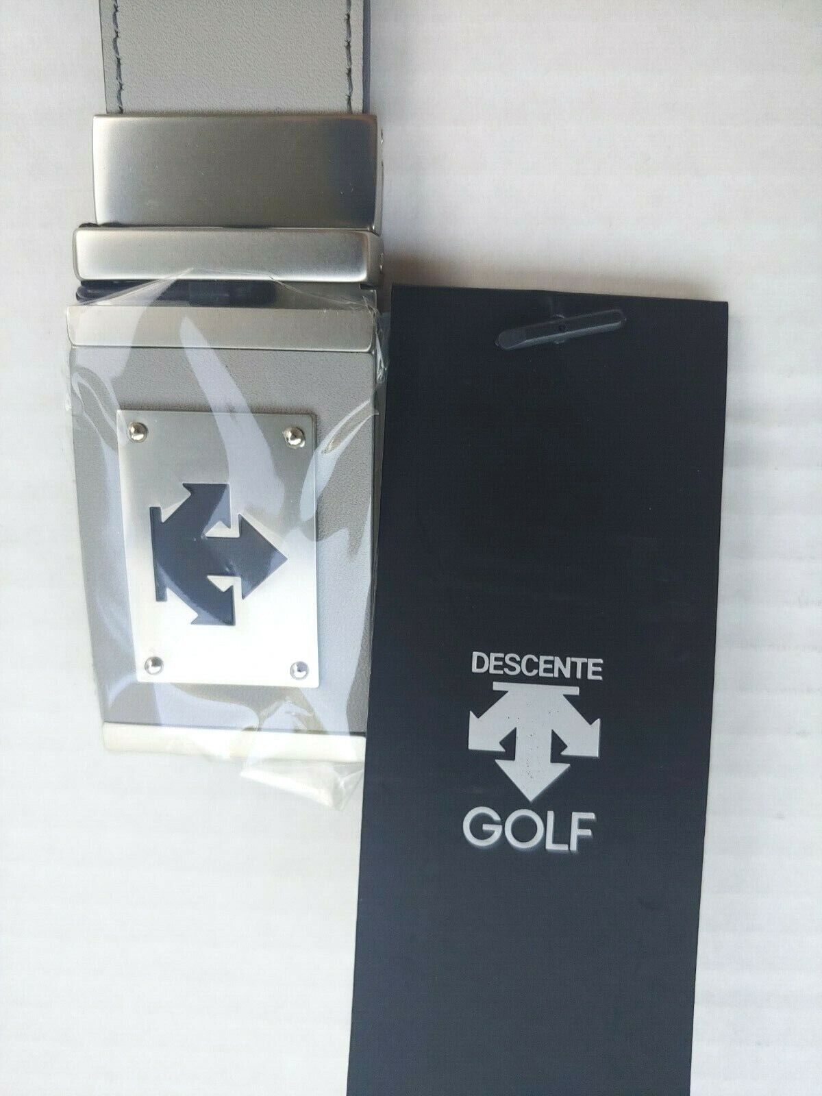 Descente Golf  Belt Casual Wear  Vector Logo  Plate Size 42\