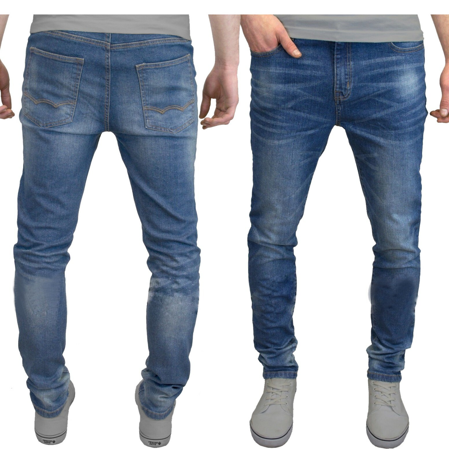 Mens Regular Fit Jeans 100% Denim Pants Relaxed Straight Casual Designer Jeans Mens Regular Fit Jeans 100% Denim Pants Relaxed Straight Casual Designer Jeans