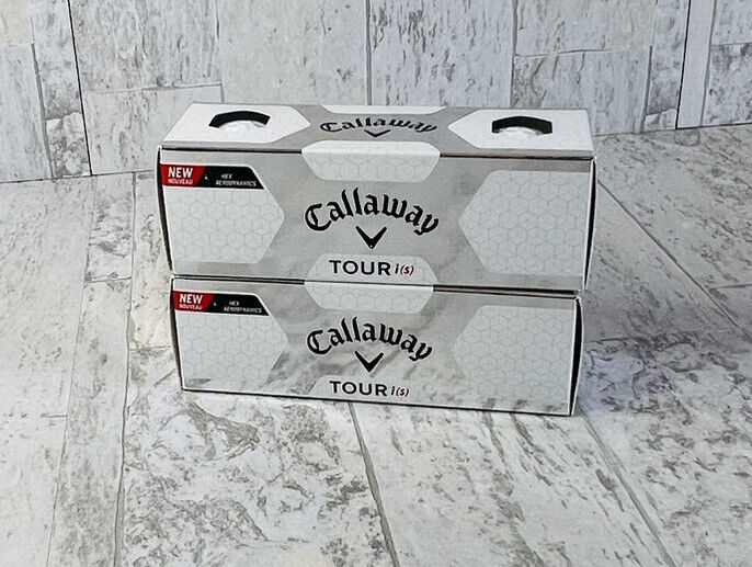 Callaway Tour i(s) Golf Balls, 2 Box, 6 balls In box NEW