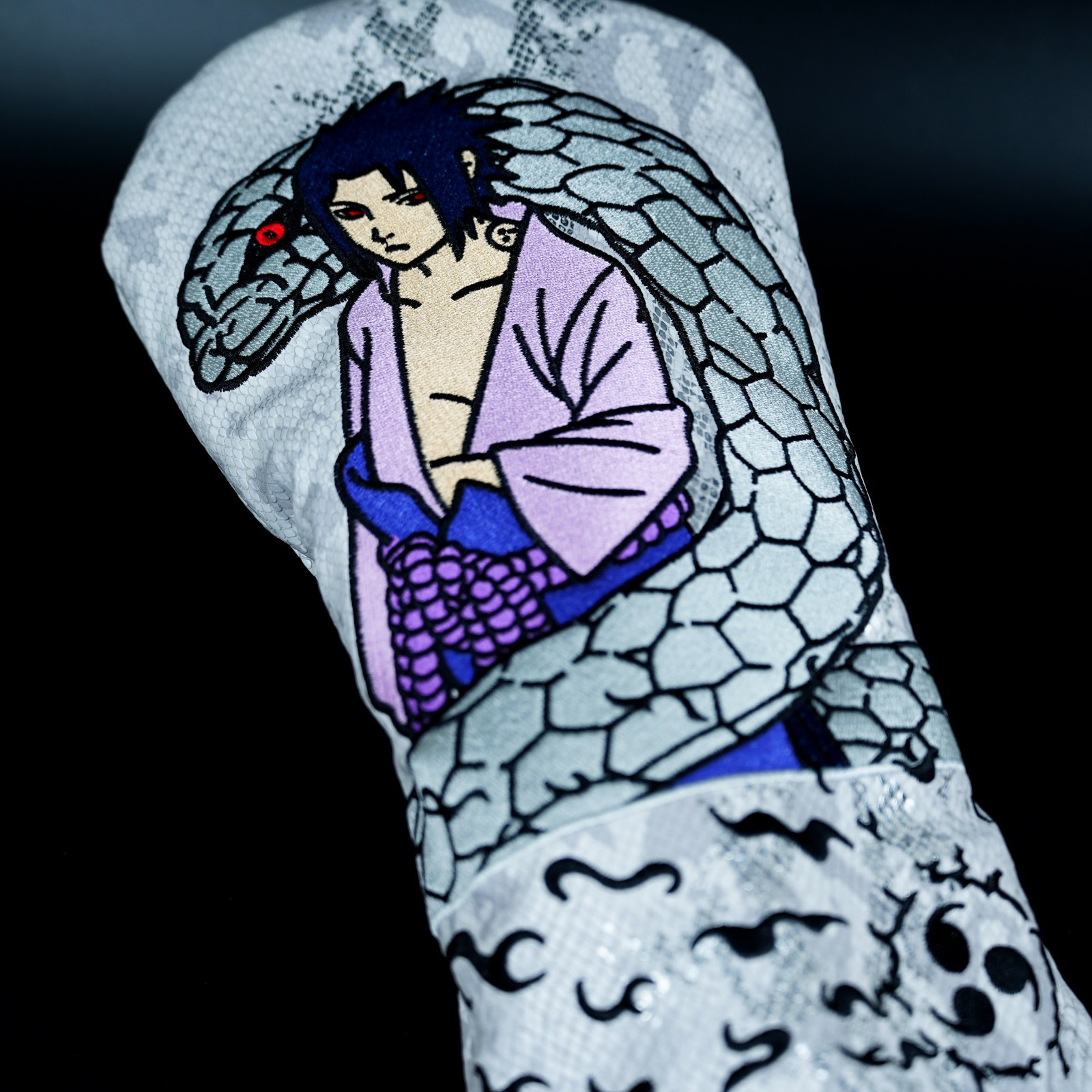 New White Snake Sasuke Inspired Golf Driver/FW/Hybrid Headcover Cursed Edition