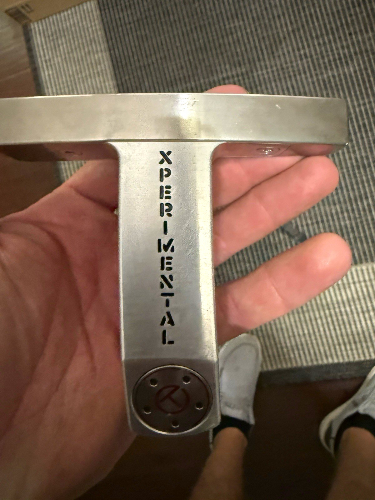 Scotty Cameron XPERIMENTAL Blade Putter Right-Handed Silver Steel Shaft
