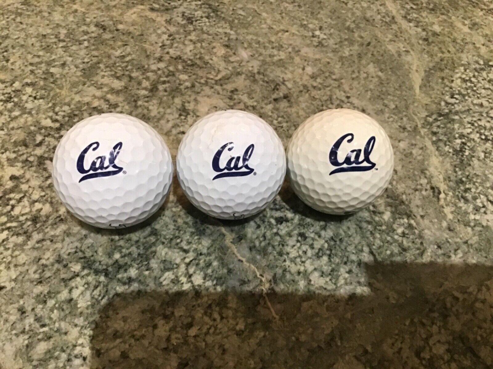 3x CAL UC Berkeley University of California Golf Balls Titleist Nike GO BEARS