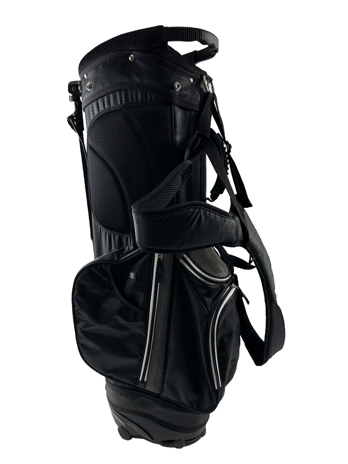 RJ Golf Sports Golf Bag RJ Golf Stand Bag 7-Way  Black/grey/white VGC