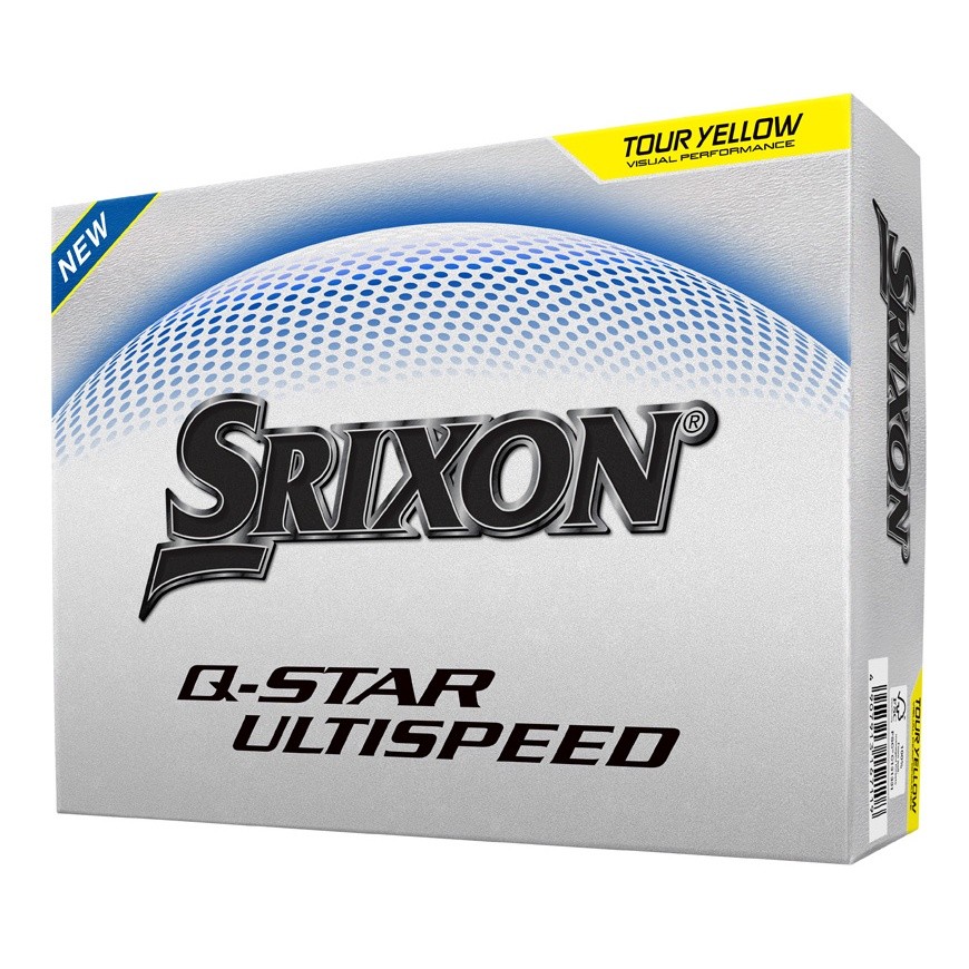 SRIXON Q STAR ULTISPEED TOUR YELLOW GOLF BALL DOZEN SRIXON Q STAR ULTISPEED TOUR YELLOW GOLF BALL DOZEN