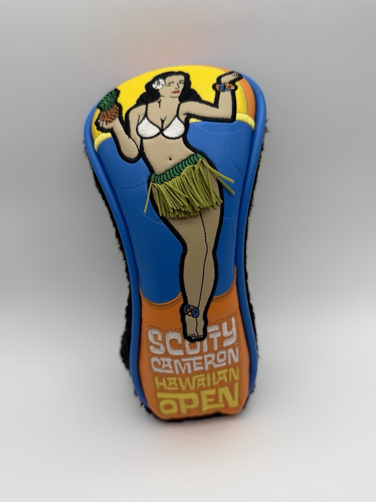 2017 Hawaiian Open Scotty Cameron Hula Girl Hybrid/Utility Club Cover Rare