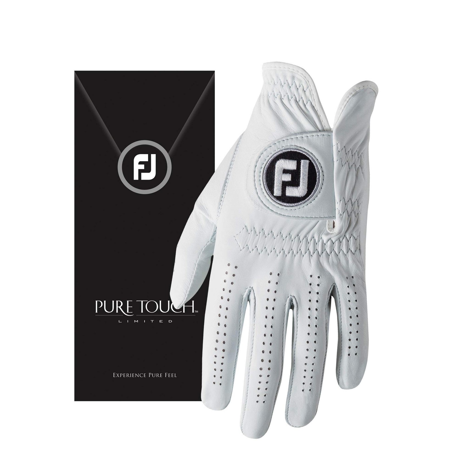 FootJoy Pure Touch Limited Golf Glove Men\'s Pearl Large Exceptionally Soft FootJoy Pure Touch Limited Golf Glove Men\'s Pearl Large Exceptionally Soft