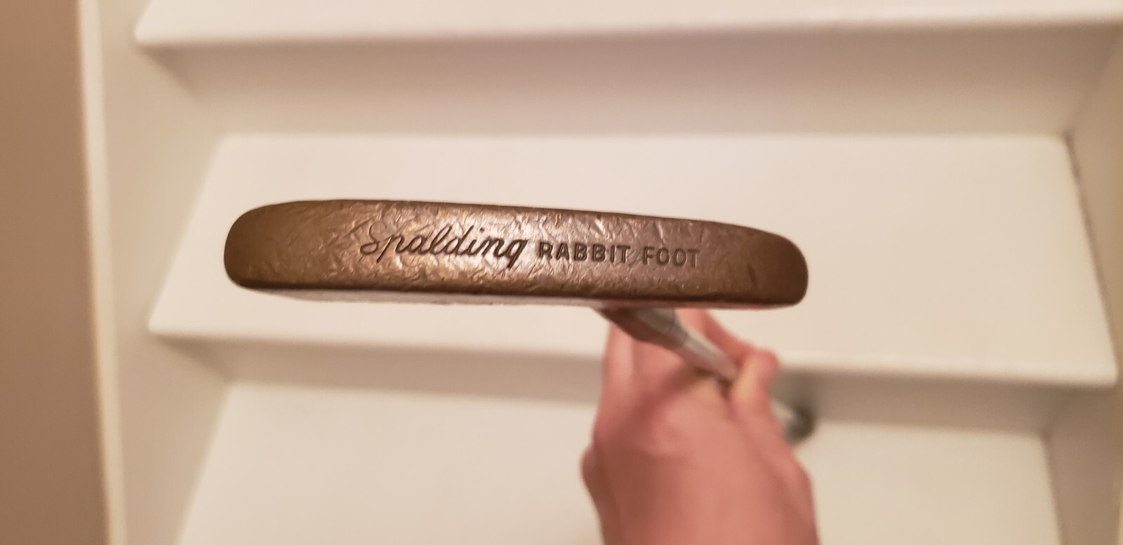 Vintage Spalding Rabbit Foot Brass 35