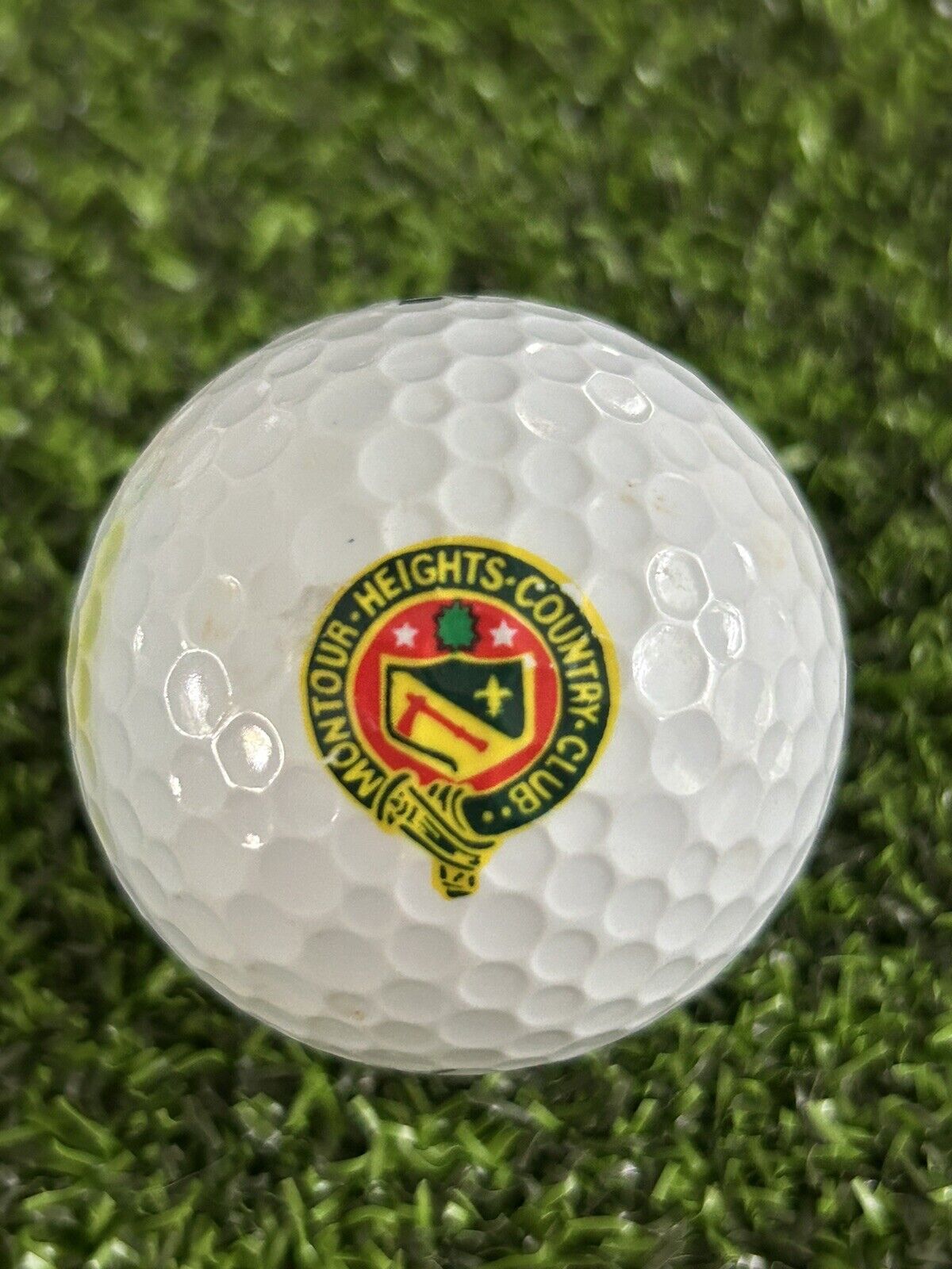 Montour Heights Country Club Logo Golf Ball- Allegheny County PA