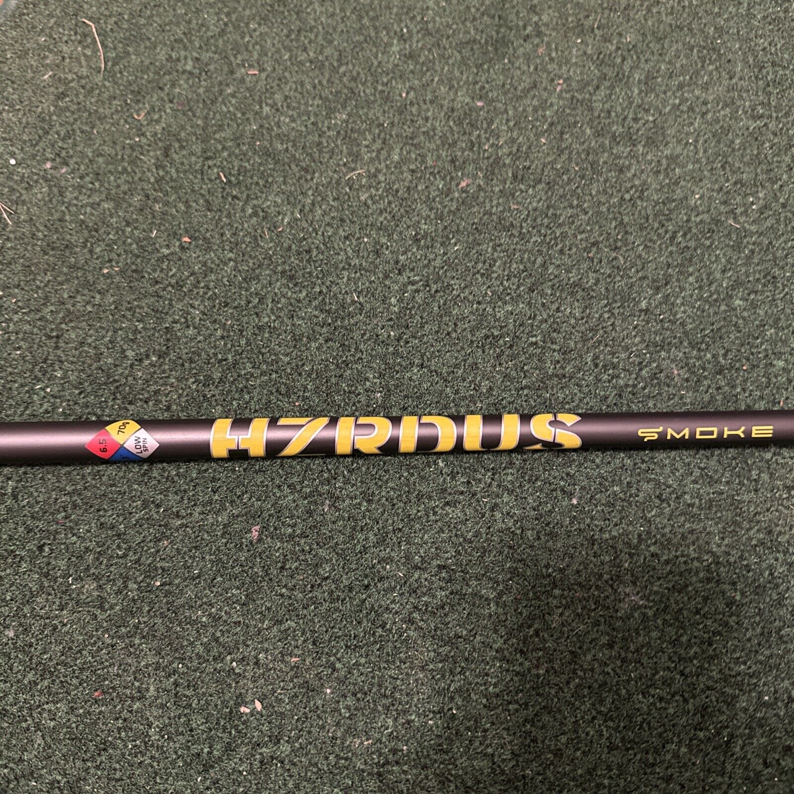 Project X HZRDUS Yellow Smoke DRIVER SHAFT 60 6.5 Extra Stiff TAYLORMADE ADAPTER