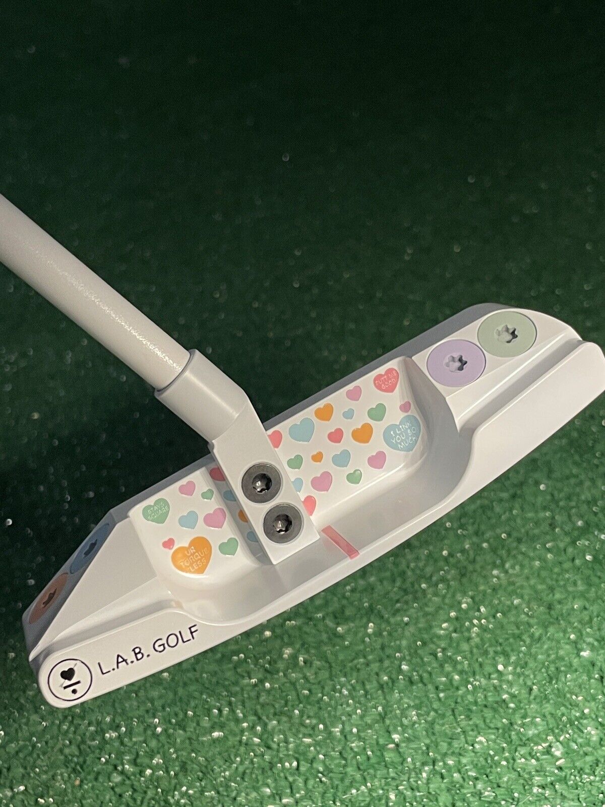 LAB Golf Special Release Sweetheart White  LINK.1  Putter  1 of 5