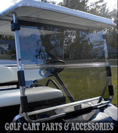 Club Car DS Clear Windshield '82-'00.5 High Quality Golf Cart Part Acrylic Club Car DS Clear Windshield '82-'00.5 High Quality Golf Cart Part Acrylic