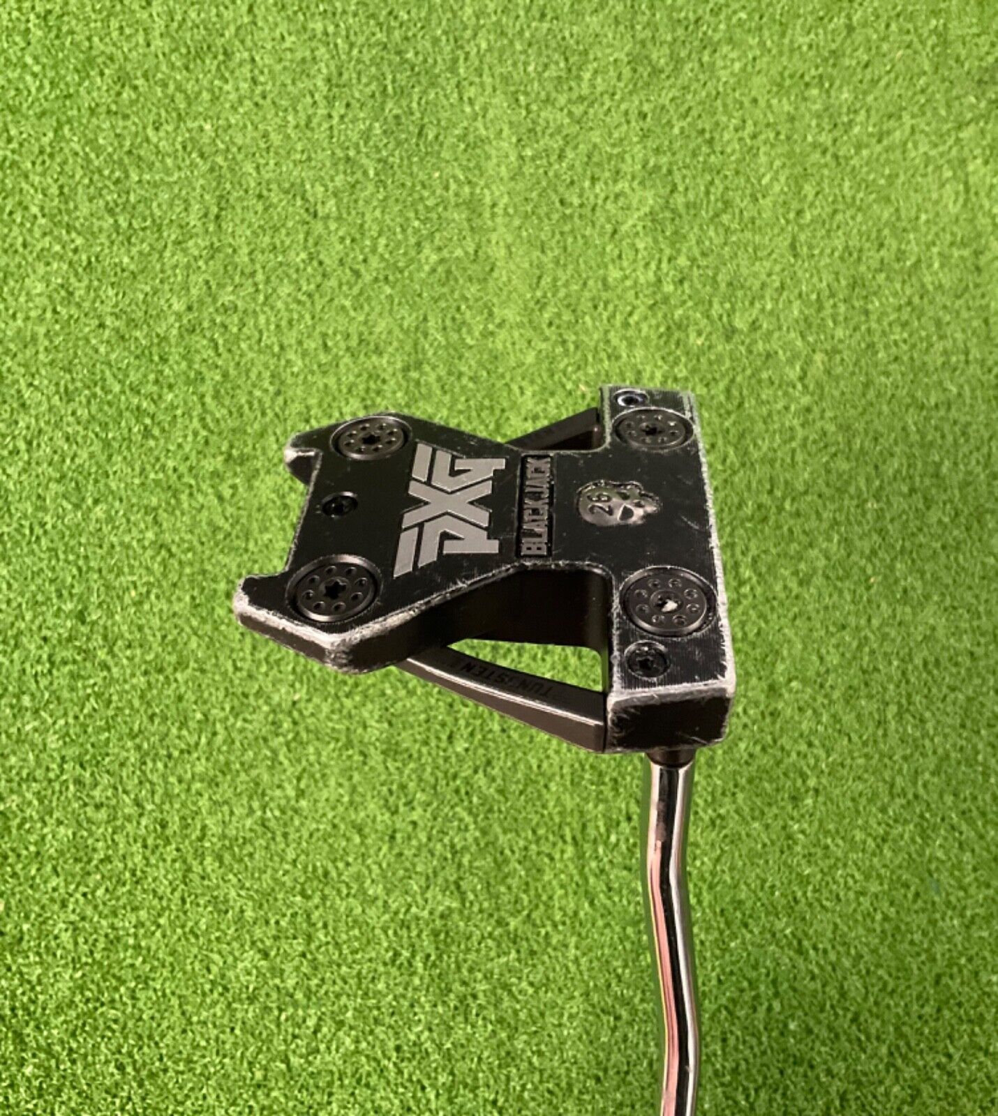 PXG BlackJack 26 Tungsten Mallet Putter 33.5” Black Golf Right Handed