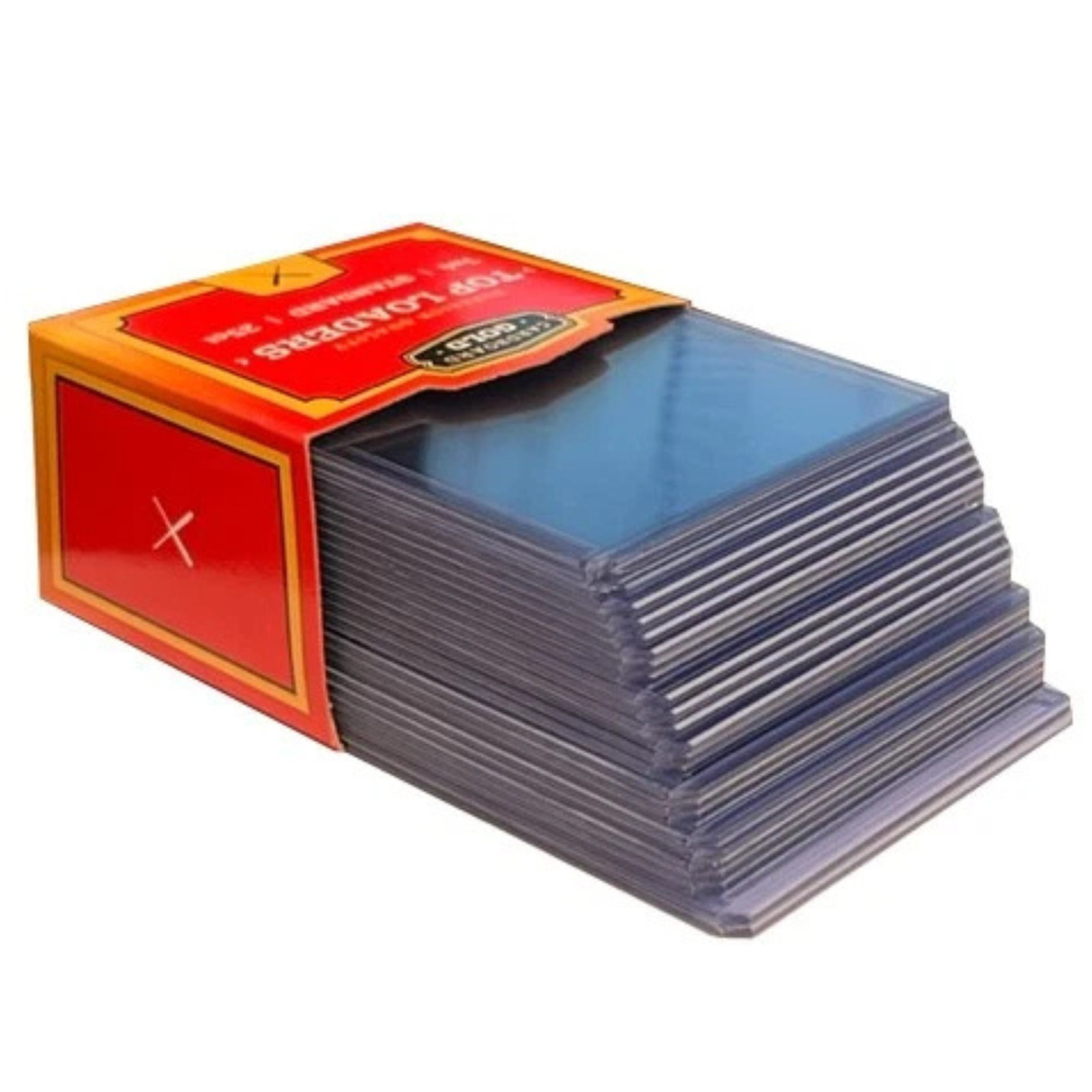 1000ct Case of Cardboard Gold Regular Card Toploaders 1000ct Case of Cardboard Gold Regular Card Toploaders
