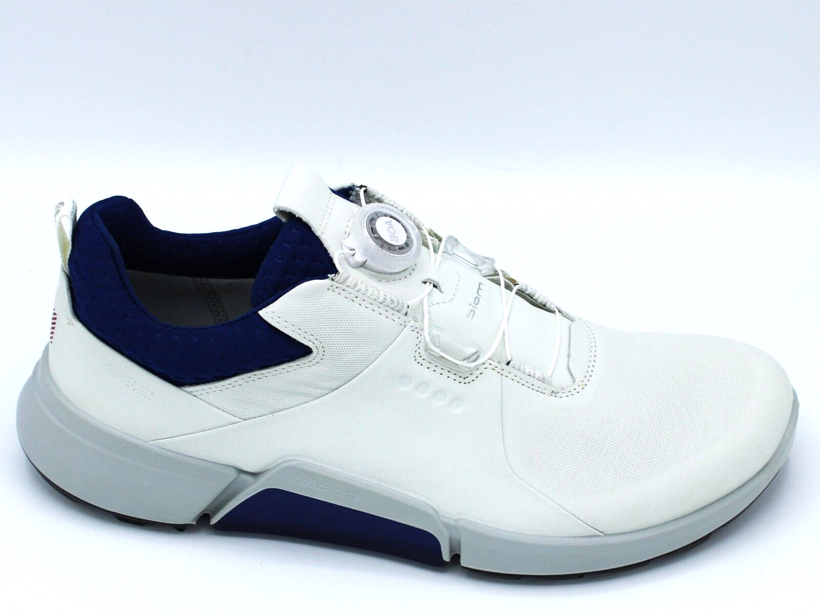 New Men\'s Golf Shoe ECCO BIOM 9-9.5 White MSRP $150