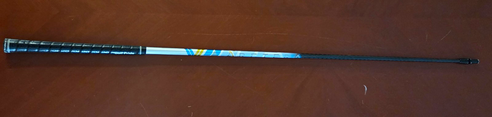 Aretera AO2 Blue 75g X Stiff Shaft With Titleist Adapter Plays At 46 Inches