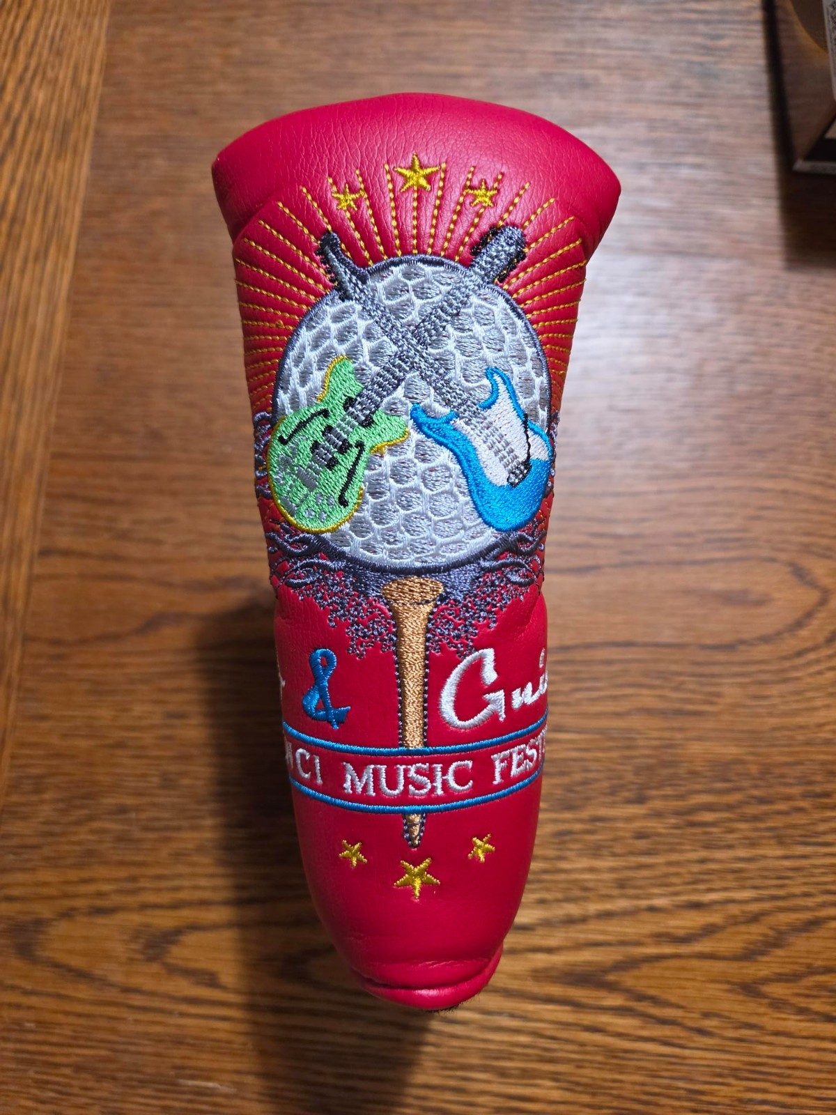 2026 Titleist Scotty Cameron Golf & Guitars Music Festival Putter Cover- 1 of 72 2026 Titleist Scotty Cameron Golf & Guitars Music Festival Putter Cover- 1 of 72