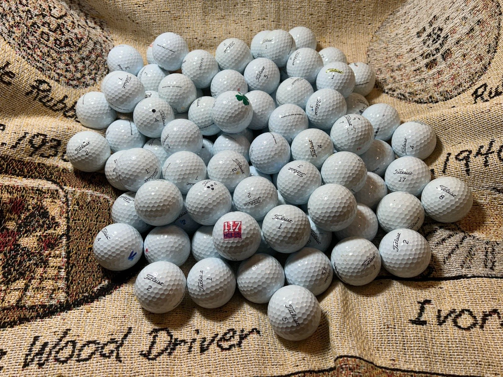 Titleist Pro V1 AAAA used Golf Balls (100)