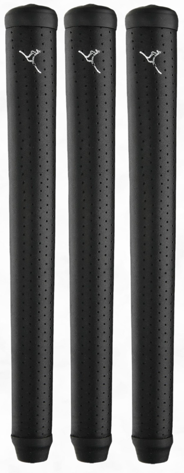 The Grip Master ROO Leather Golf Grips XL Jumbo Black Bundle Set NEW The Grip Master ROO Leather Golf Grips XL Jumbo Black Bundle Set NEW