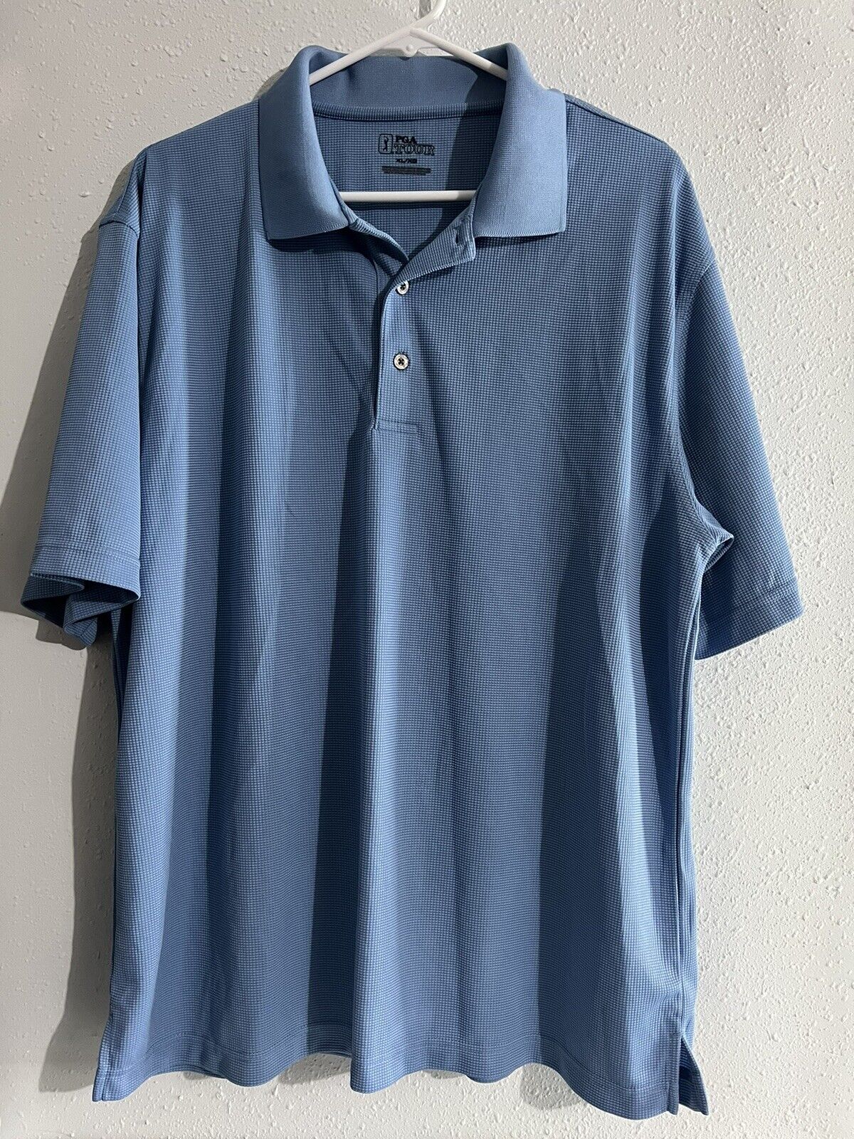 PGA Tour Official Blue Polo Shirt Mens Size XL
