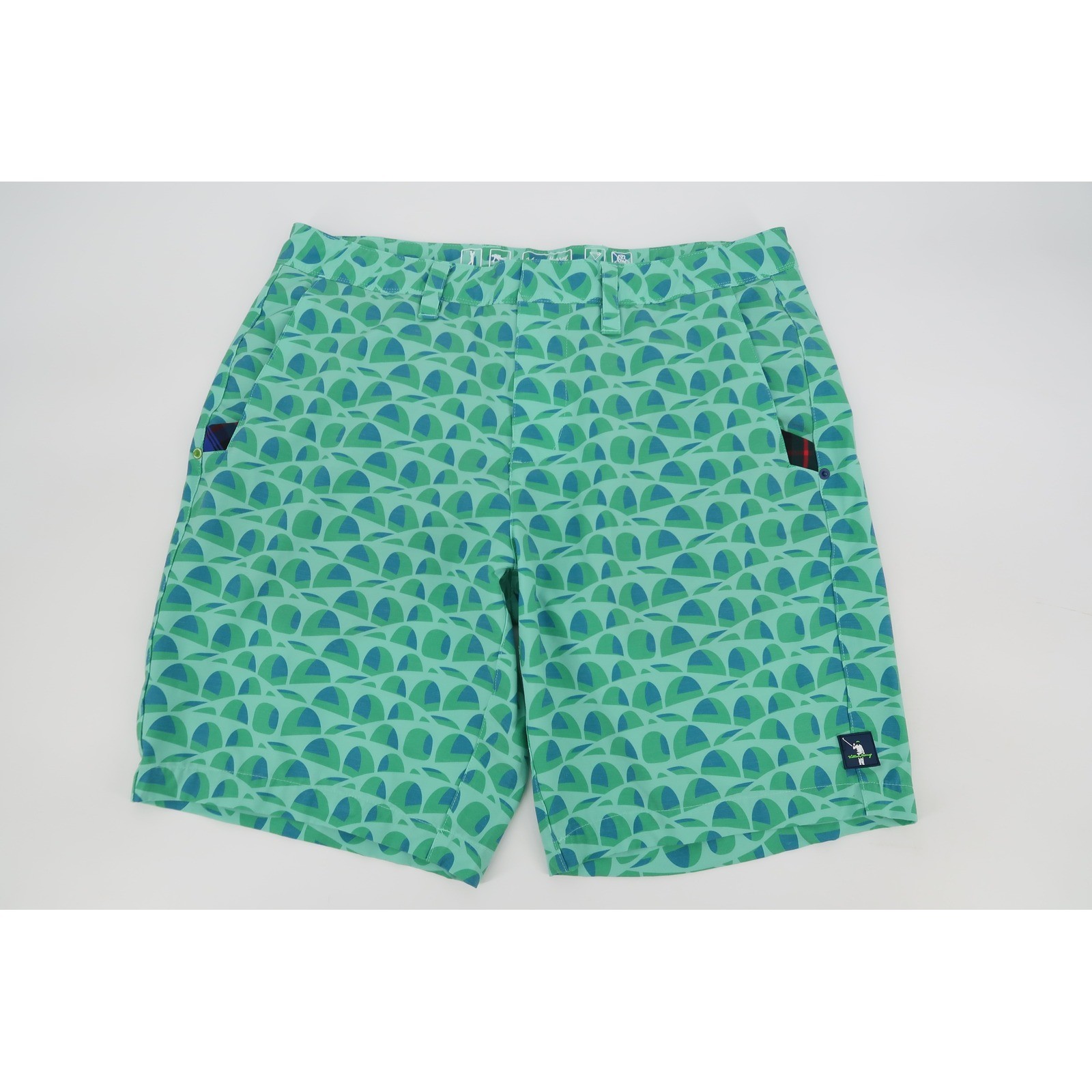 William Murray Water Hazard Golf Shorts Mens 34 Building Bridges Performance William Murray Water Hazard Golf Shorts Mens 34 Building Bridges Performance