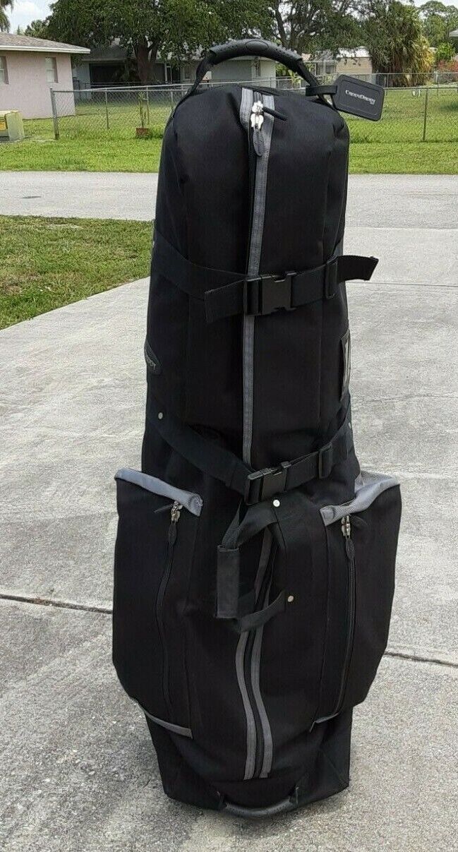 CaddyDaddy Golf Constrictor 2 Travel Cover Black/Grey