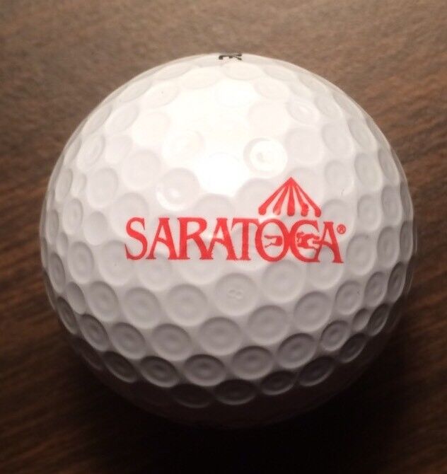 Saratoga Race Course Logo Golf Ball, Bridgestone Tour B330 RXS