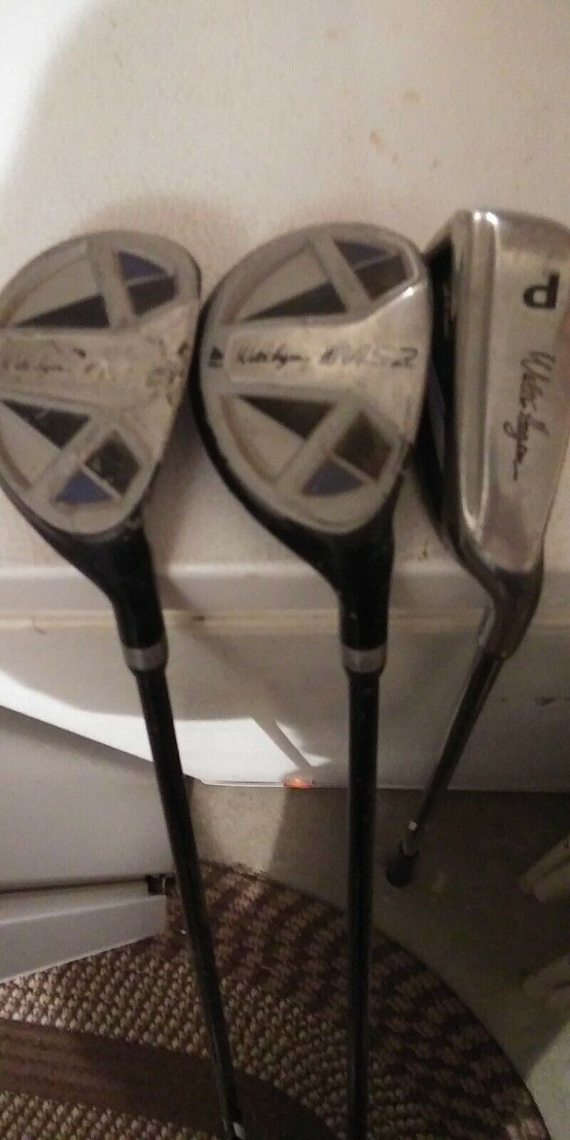 Walter Hagen MS2 pitching wedge an #4an5 right handed fairway woods