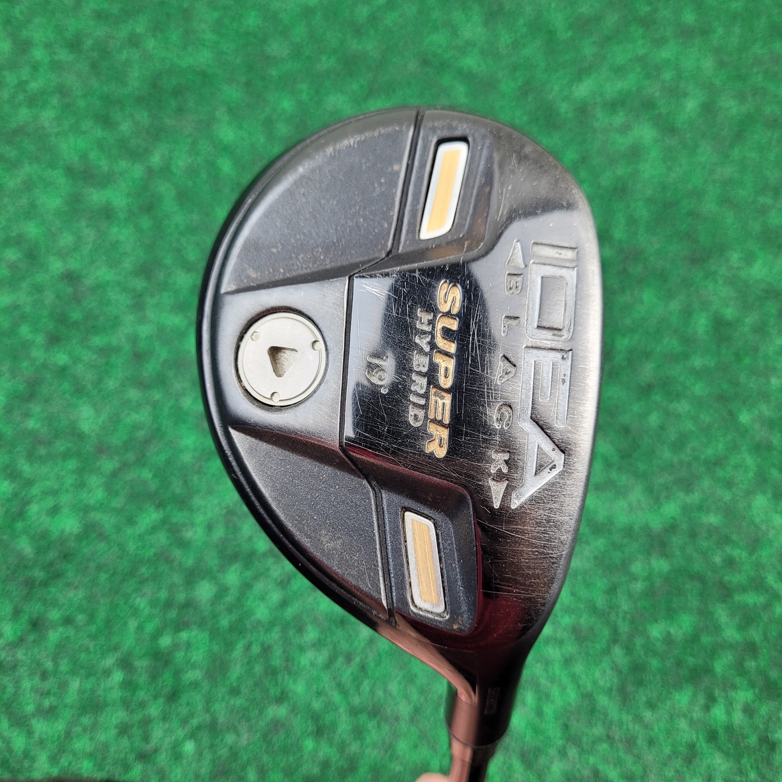 Adams Idea Black Super Hybrid 19° 3 Hybrid Stiff Graphite Rh Adams Idea Black Super Hybrid 19° 3 Hybrid Stiff Graphite Rh
