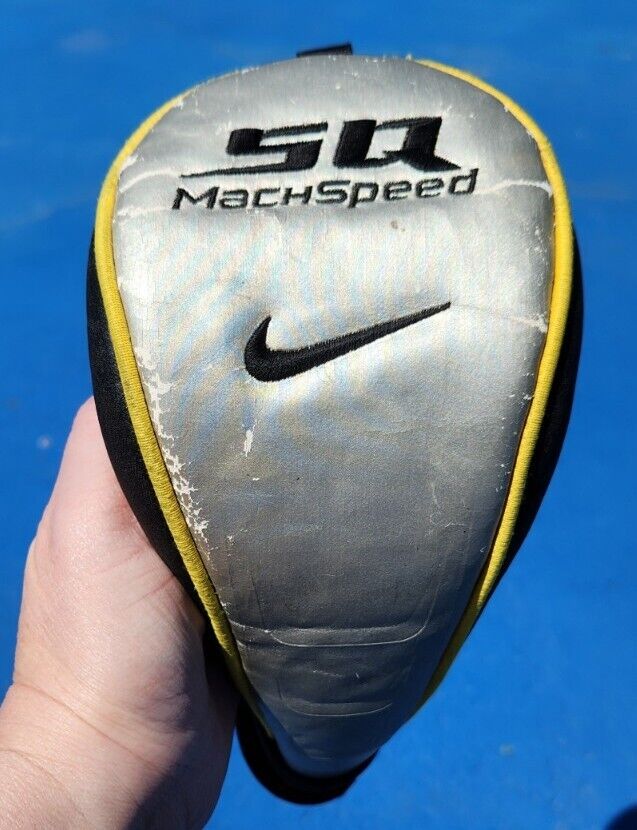 Nike Sq Machspeed Wood Headcover Silver Black