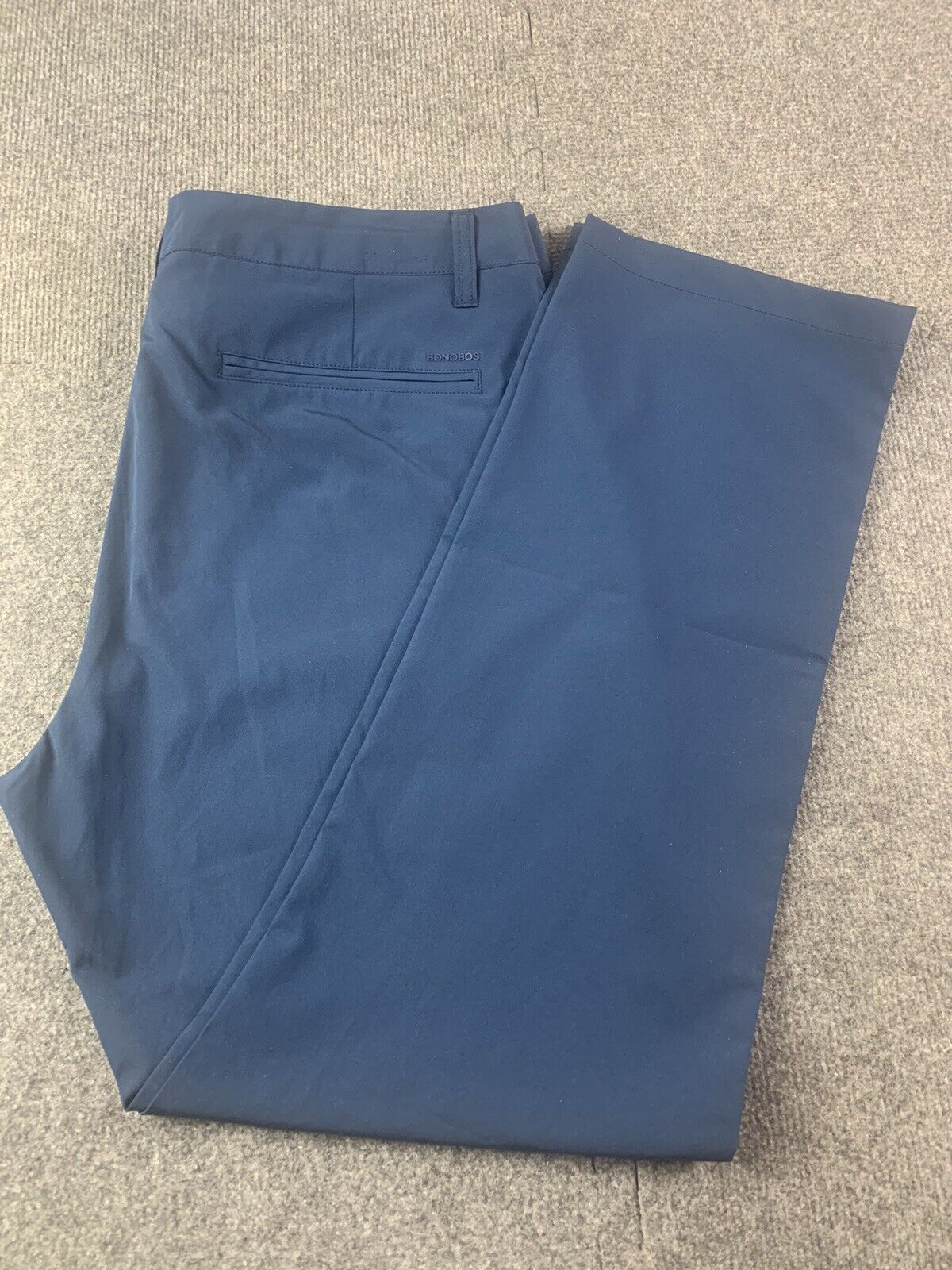 Bonobos Golf Slim Mens Flat Front Golf Pants Size 36x30 Blue