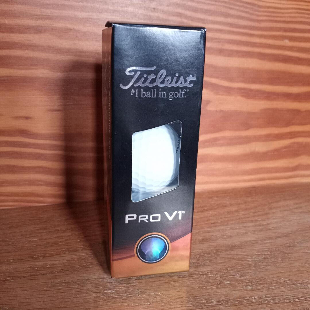  Titleist  Pro V1 #2 number 2 Golf Balls 3 Pack NEW Sleeve Allied Power