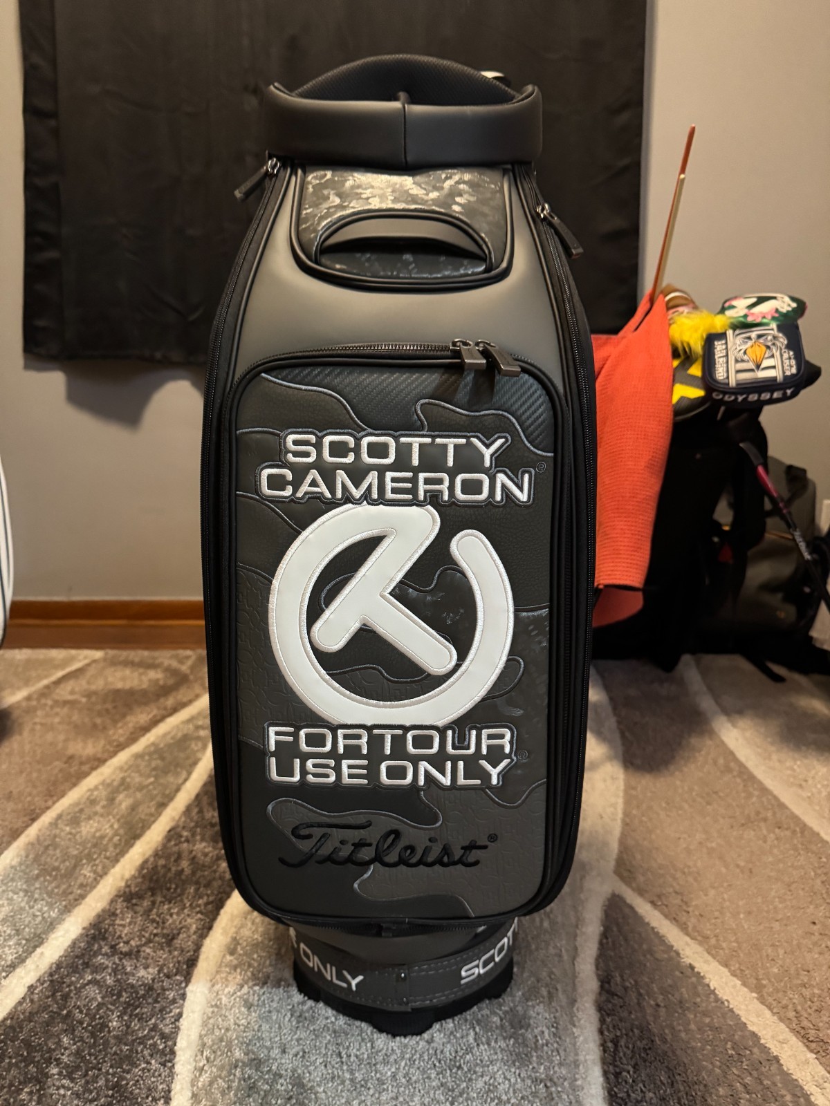 Scotty Cameron Camo Collage Tour Staff Golf Bag Circle T Hawaii Open 2026