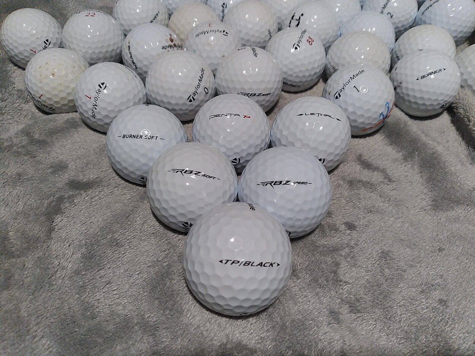 20 TaylorMade RBZ RocketBallz Golf Balls 4A Mix AAAA NO WATERBALLS