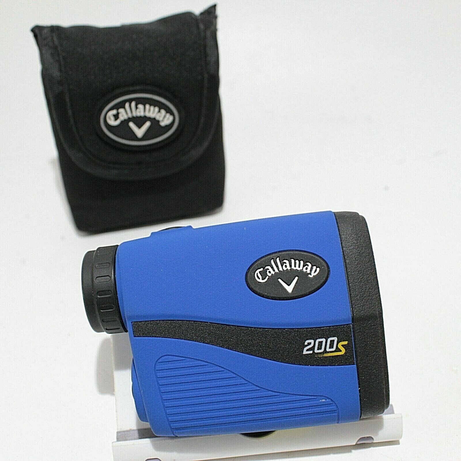 Callaway 200S Slope Laser Golf Rangefinder w/ Case Bundle Good Condition 