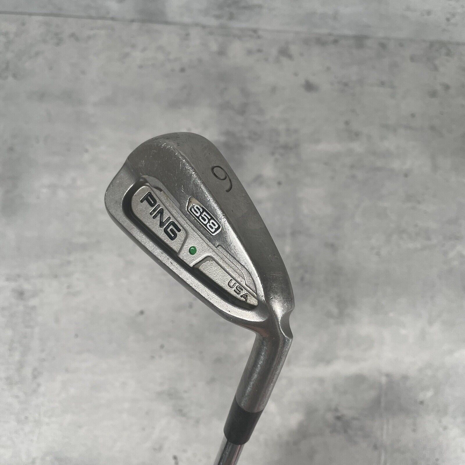 Ping Tour 6-iron S 58 Degree Green Dot Steel Shaft Made In The USA MINT