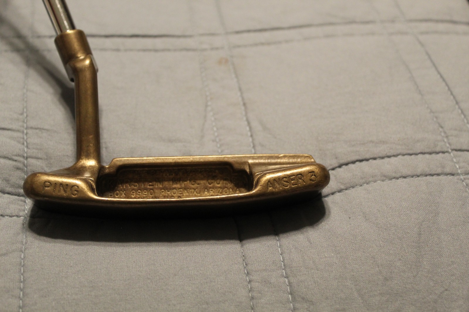 ***** PING- ANSER 3-PUTTER-RIGHT HANDED- LENGTH 35 INCHES- OVERSIZE GRIP ***** ***** PING- ANSER 3-PUTTER-RIGHT HANDED- LENGTH 35 INCHES- OVERSIZE GRIP *****