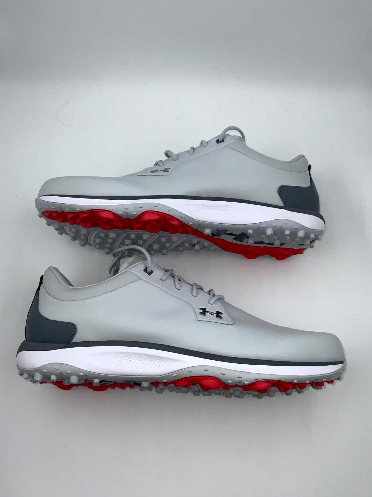 Under Armour UA Drive Glide Spikeless Men Sneaker 13 Gray Golf Shoes 6006123-014 Under Armour UA Drive Glide Spikeless Men Sneaker 13 Gray Golf Shoes 6006123-014
