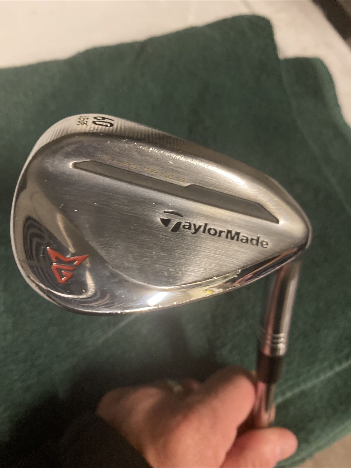 TaylorMade Milled Grind 2 Lob Wedge 60 degree Very Nice S200 Shaft