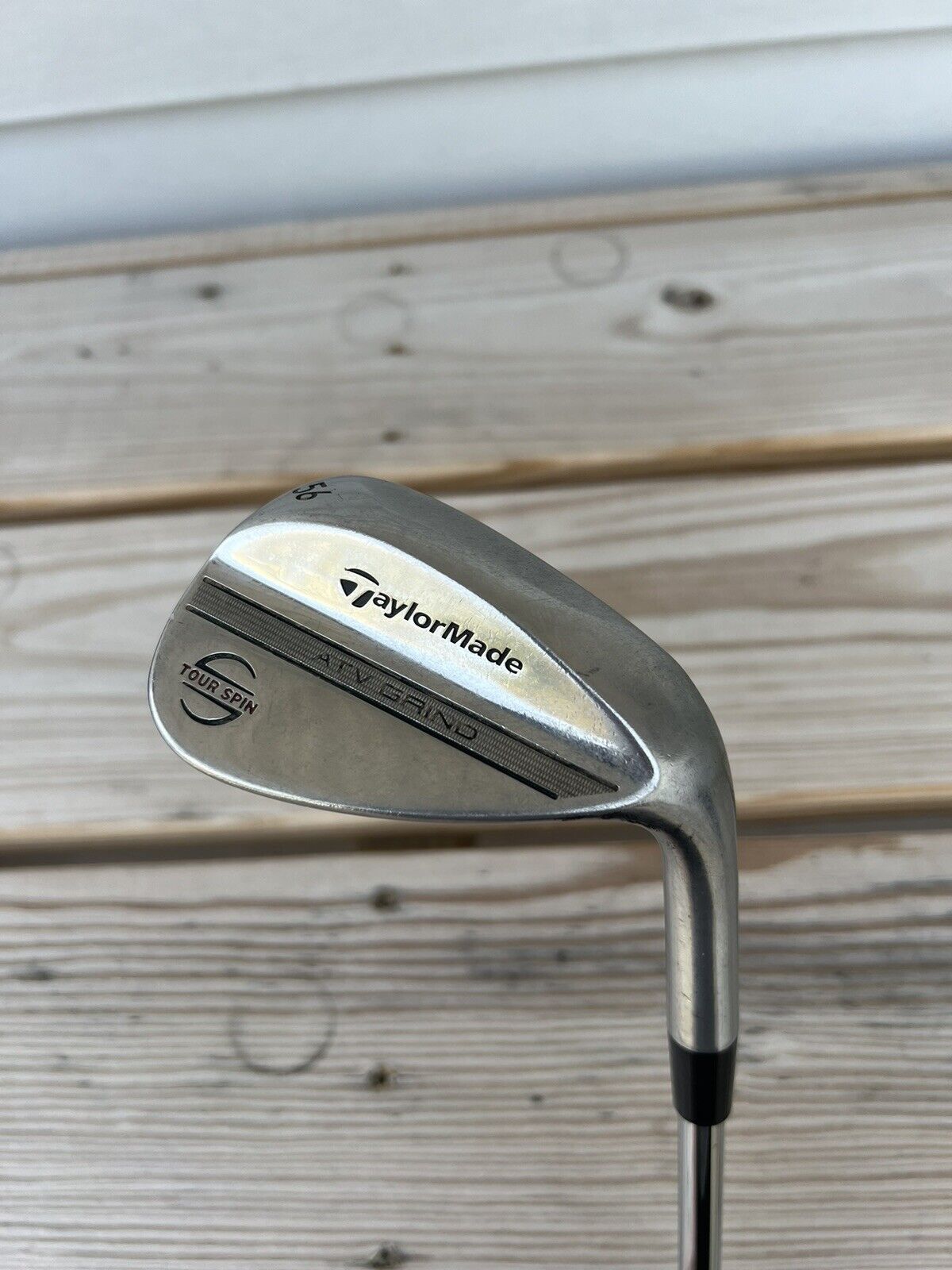 Used TaylorMade ATV Grind Tour Spin Chrome 56* Sand Wedge RH