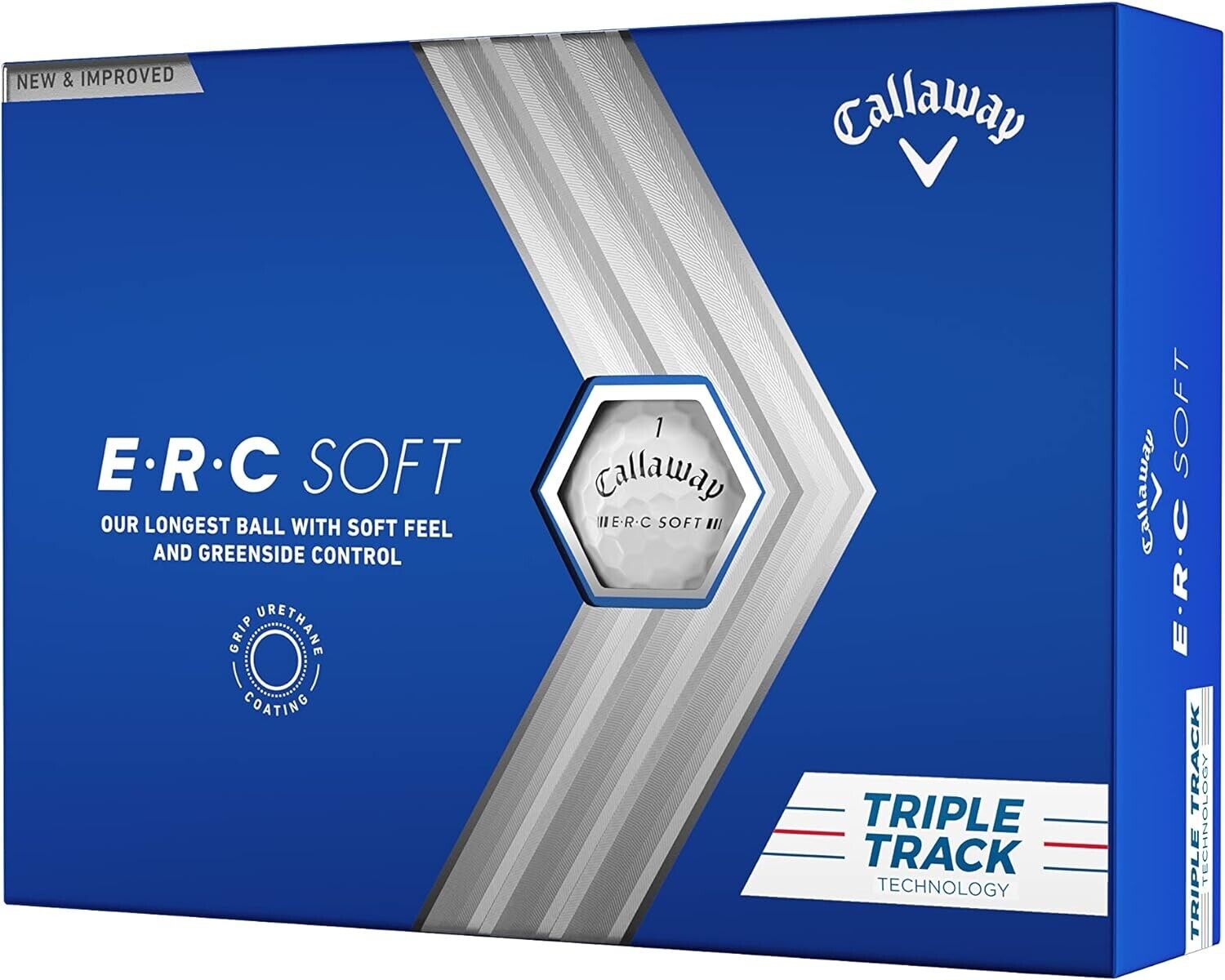 Callaway ERC Soft 2023 Golf Balls 12-Pack, White