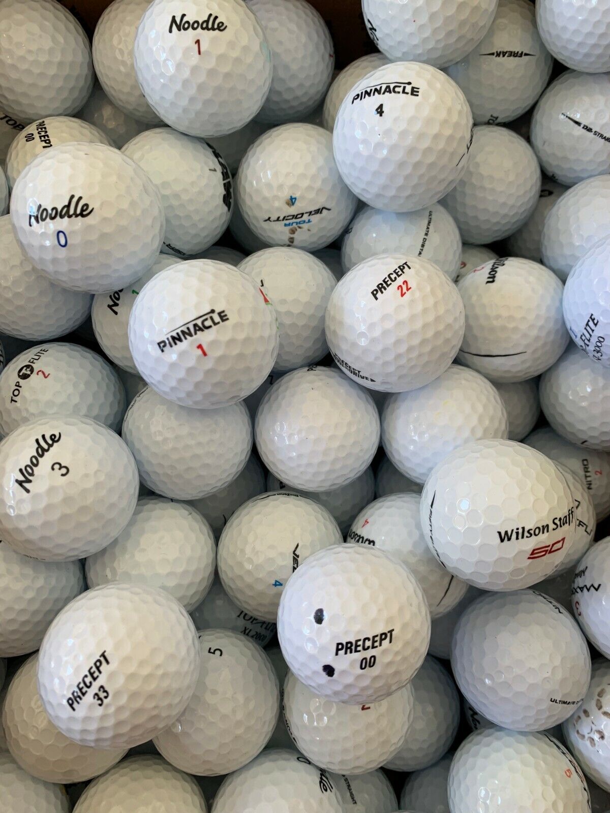 AAA - AAAAA Mint Condition Used Golf Balls Assorted Brands Choose