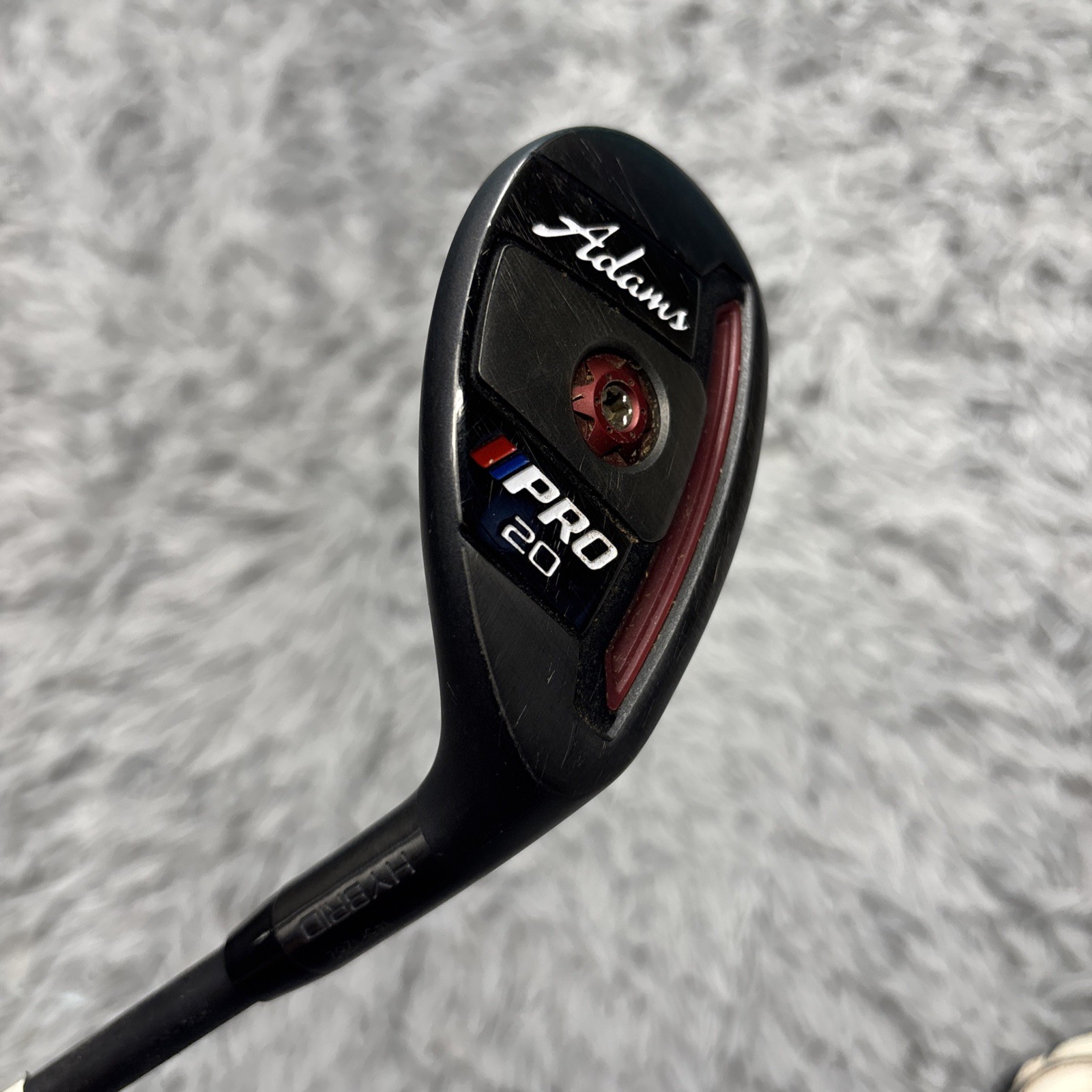 ADAMS PRO 20* HYBRID UTILITY CLUB REGULAR ALDILA ATX75H 3.5 TOUR RED ADAMS PRO 20* HYBRID UTILITY CLUB REGULAR ALDILA ATX75H 3.5 TOUR RED
