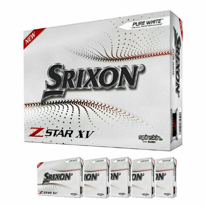 NEW 2021 Srixon Z-Star XV Golf Balls - 6 Dozen Lot - Choose your Color