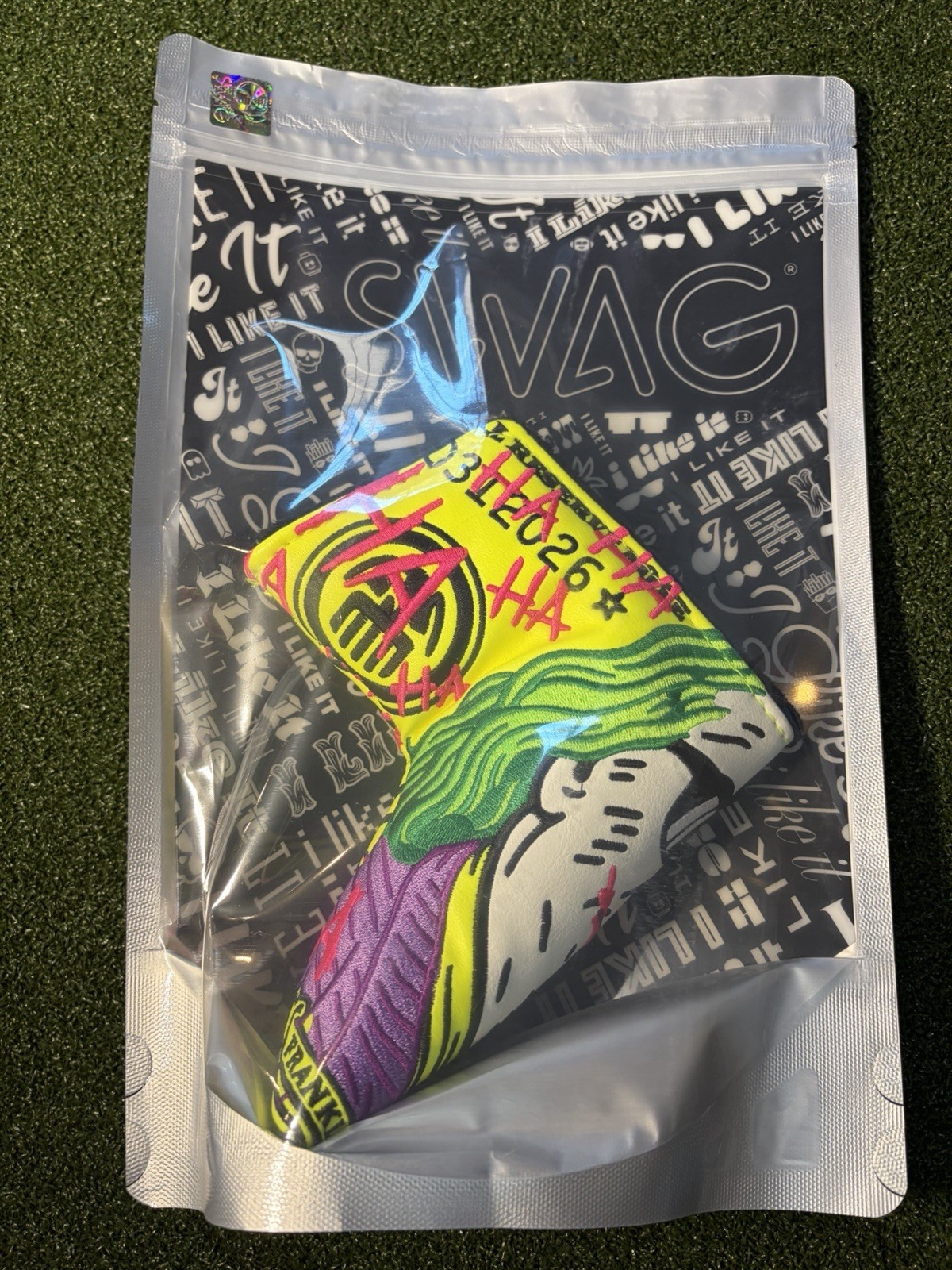 🤡Swag Golf Clubhouse Exclusive⛳️Neon Jumbo Defaced Franklin Blade-Sold Out