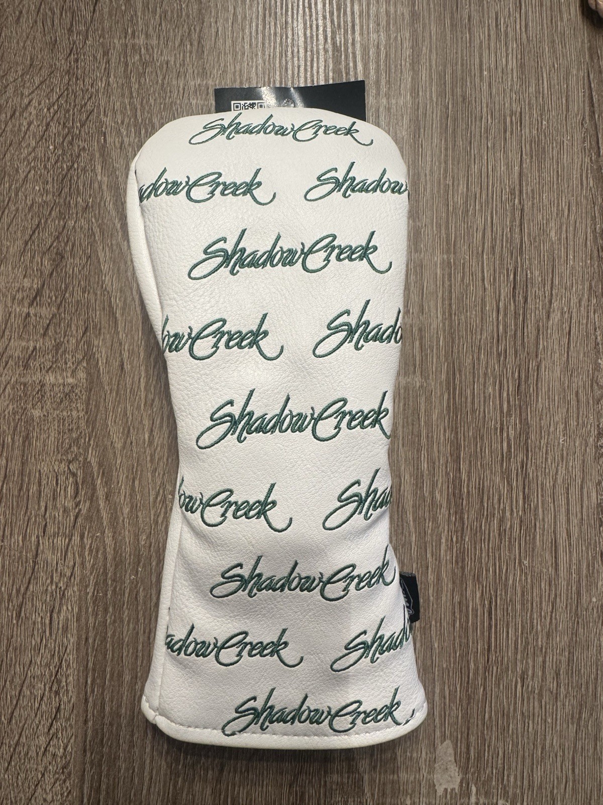 Shadow Creek Golf Course Hybrid/Wood Headcover - NEW w/tags Shadow Creek Golf Course Hybrid/Wood Headcover - NEW w/tags