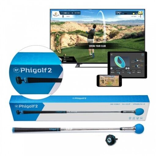 Phigolf 2 Home Smart Screen Golf Simulator Swing Trainer WGT E6 PHG-200