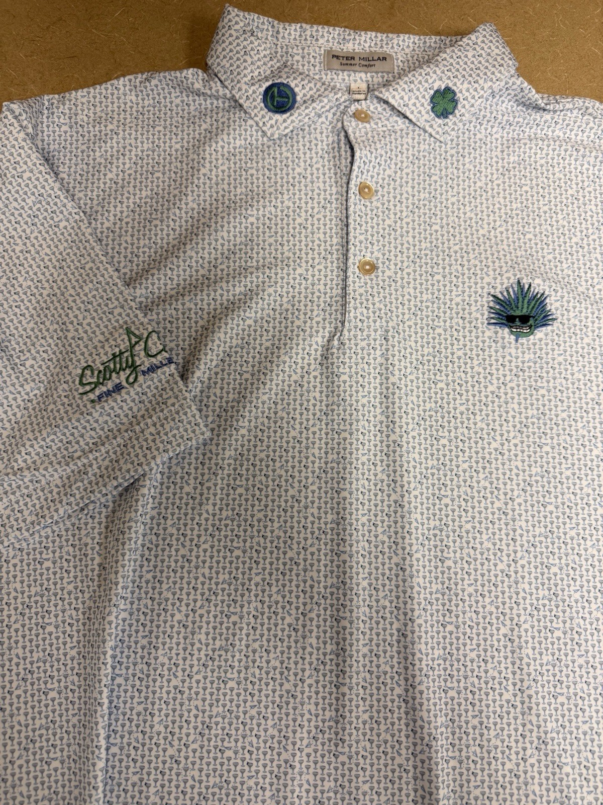 Scotty Cameron Agave Man Polo - LARGE Scotty Cameron Agave Man Polo - LARGE