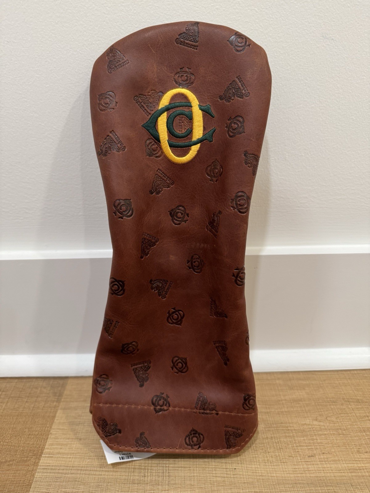 RARE 🐿️ OAKMONT COUNTRY CLUB WINSTON COLLECTION GOLF DRIVER HEADCOVER BROWN