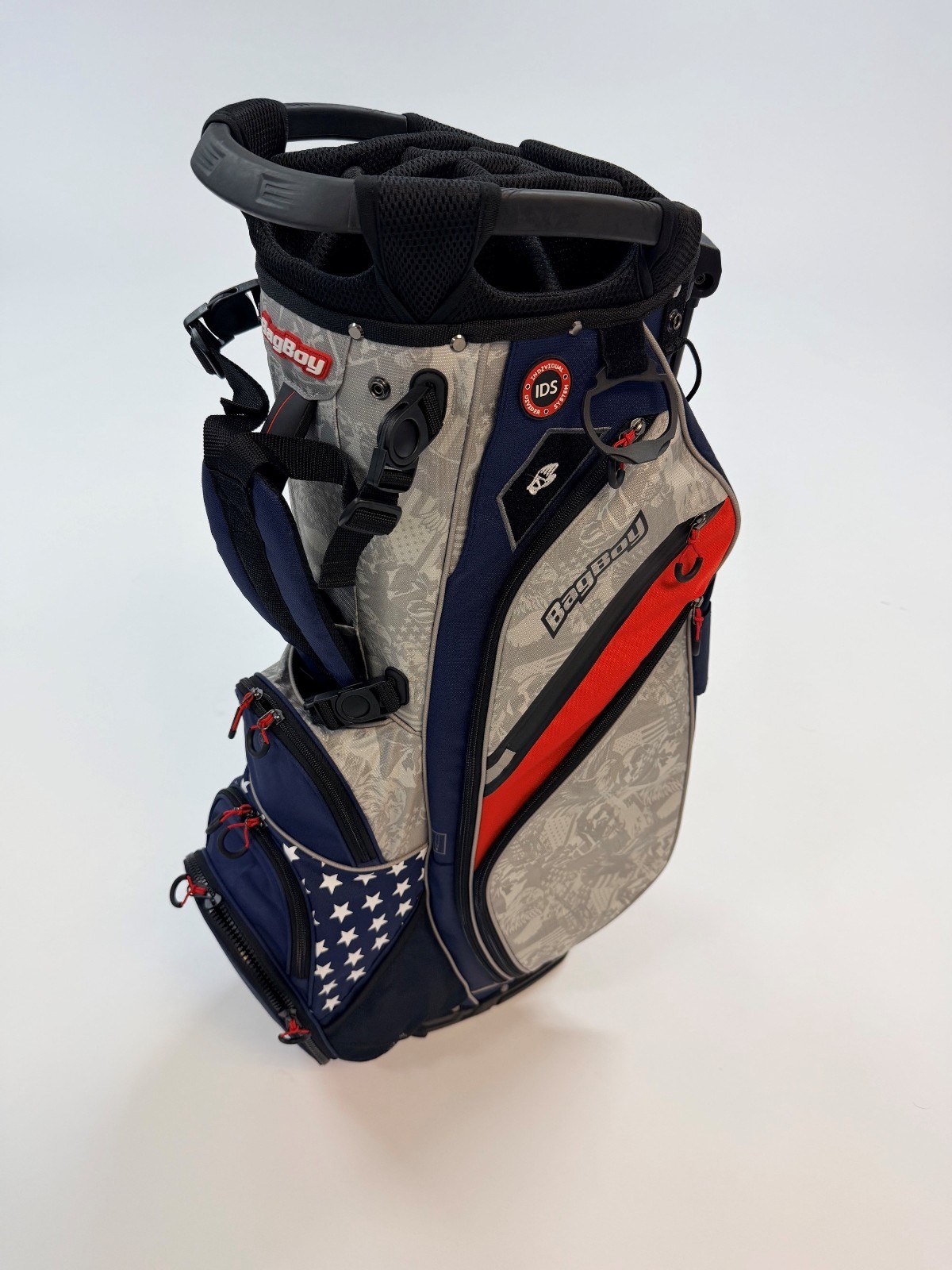 NEW Bag Boy Chiller Pro Hybrid Stand Bag - USA Liberty NEW Bag Boy Chiller Pro Hybrid Stand Bag - USA Liberty